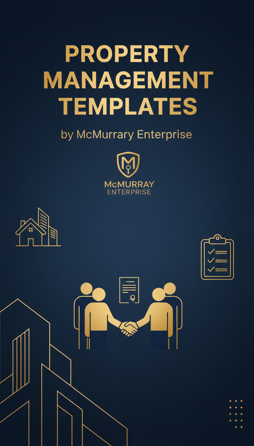 Property Management Templates cover